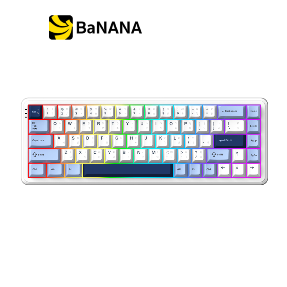คีย์บอร์ดเกมมิ่ง Ajazz AK680 MAX HE HIFI Cloud High by Banana IT