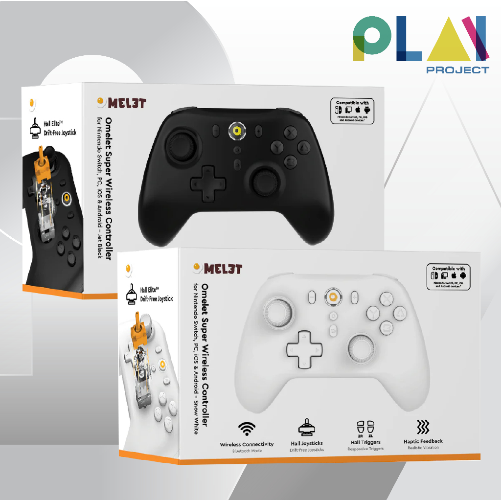 จอย Omelet Gaming Super Controller สำหรับ Nintendo Switch [มือ1] [ประกันศูนย์ 1 ปี]