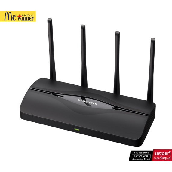 ROUTER (เราเตอร์) MERCURY MR27BE Wi-Fi 7 Dual Band BE3600 Fast 3.6 Gbps Mbps Dual Band- ของแท้ 3 ปี