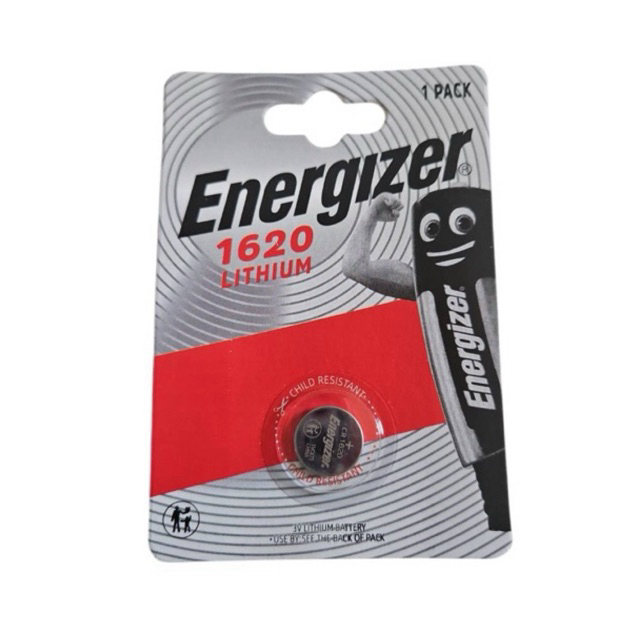 ถ่านEnergizer Lithium CR1620 3V แพค1ก้อน