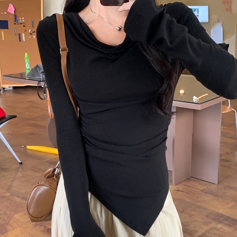 VKMonday สวยแซ่บมาก เสื้อแขนยาวแฟชั่นผู้หญิง สีโทนสุภาพ สามารถเลือกใส่แมทช์ได้หลายแบบ เนื้อผ้าใส่สบายสุดๆ ไม่ เชื่อลองเล - รูปที่ 6