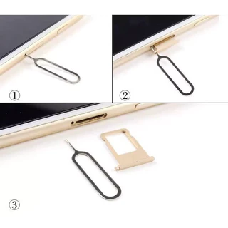 ที่จิ้มซิมมือถือ เข็มจิ้มซิมมือถือ เข็มจิ้มซิม ซิมมือถือ 3.3cm*0.7 mm งานดี (อุปกรณ์มือถือ)