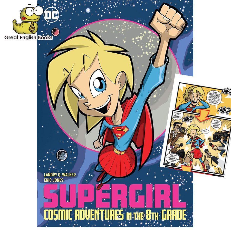 ใช้โค้ดรับcoinคืน10%ได้)  original หนังสือการ์ตูน DC Supergirl: Cosmic Adventures in the 8th Grade ก