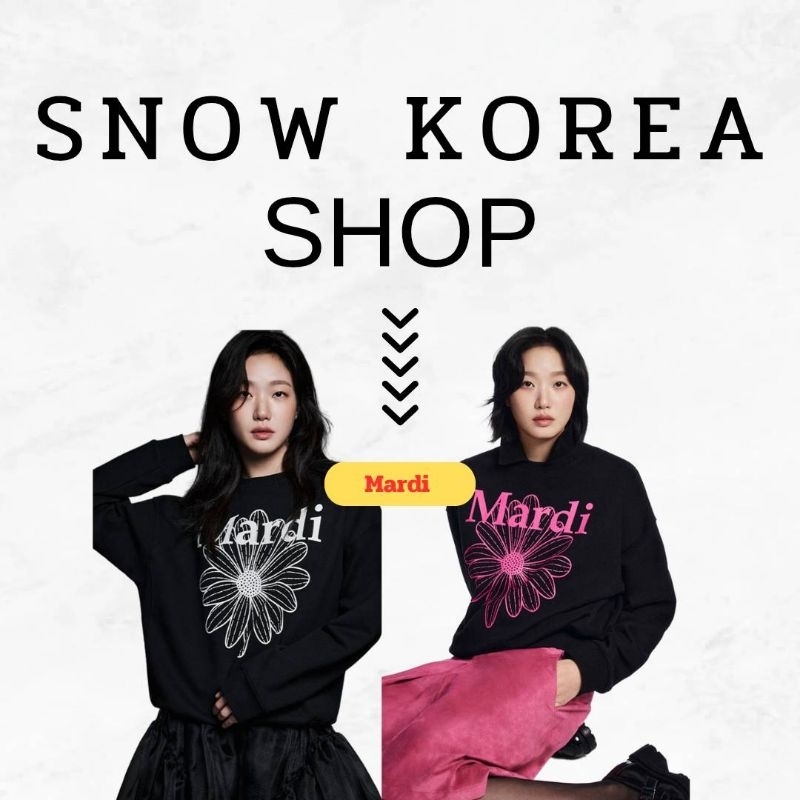 [ของแท้พร้อมส่งในไทย] Mardi Mercredi เสื้อแขนยาวกันหนาวกันลม รุ่น Flowermardi