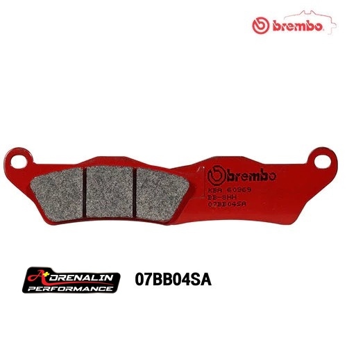 ผ้าเบรคหน้า ผ้าเบรก Brembo 07BB04sa สำหรับ RnineT 2013+  multistrada 950 v4 สีแดง sinter tiger 800 m