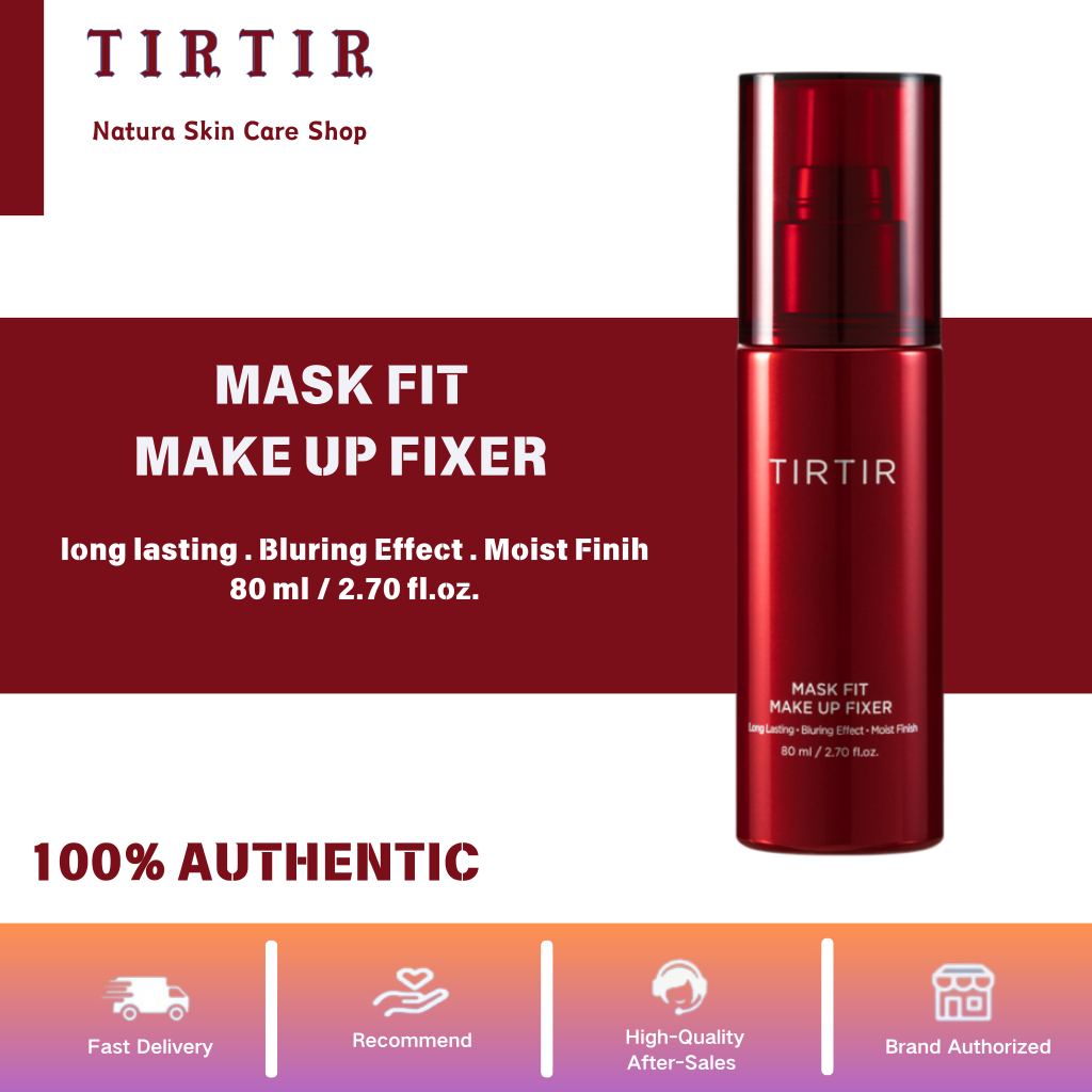 ใหม่ %ของแท้ TIRTIR Mask Fit Make up Fixer 80ml / Make up setting & Finishing spray สเปรย์ล็อคเครื่องสำอางค์ช่วยให้เมคอั
