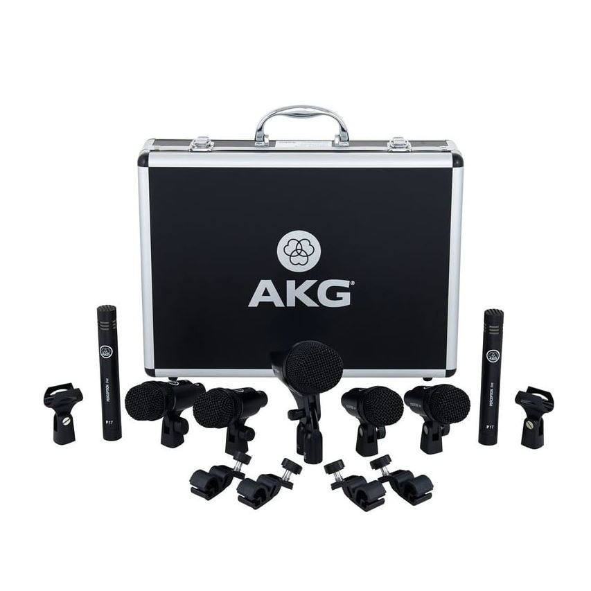 AKG Drum Set Session I ของแท้รับประกัน 1ปี* ไมค์กลองชุด 7 Piece Drum Microphone Set