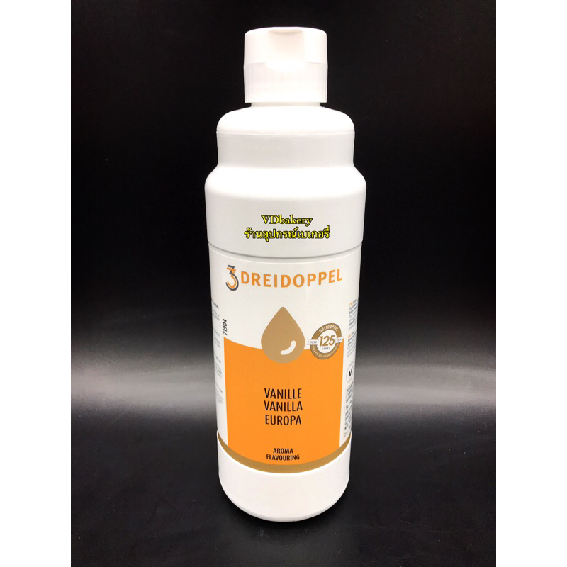 กลิ่นวานิลลายูโรป้า VANILLA EUROPA AROMA Nr.719 (1L.) กลิ่นผสมอาหาร EXP: 17/08/2028