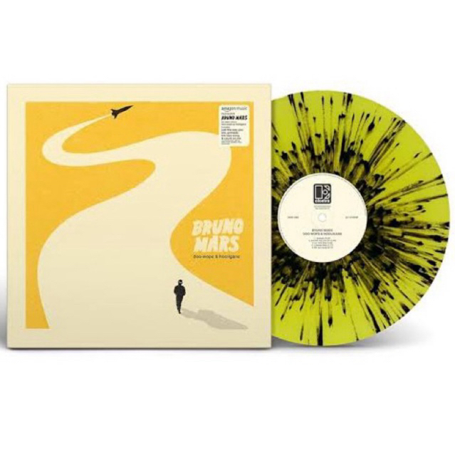 แผ่นเสียง Bruno Mars - Doo-Wops & Hooligans (Translucent Yellow and Black Splatter Vinyl, Album)