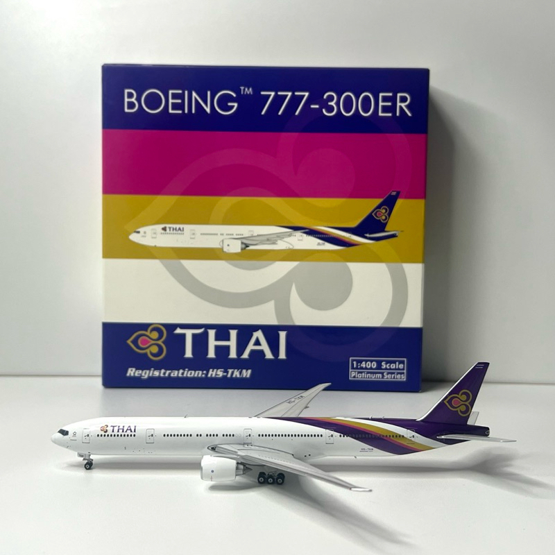 โมเดลเครื่องบิน Thai Airways B777-300ER HS-TKM [พร้อมส่ง]