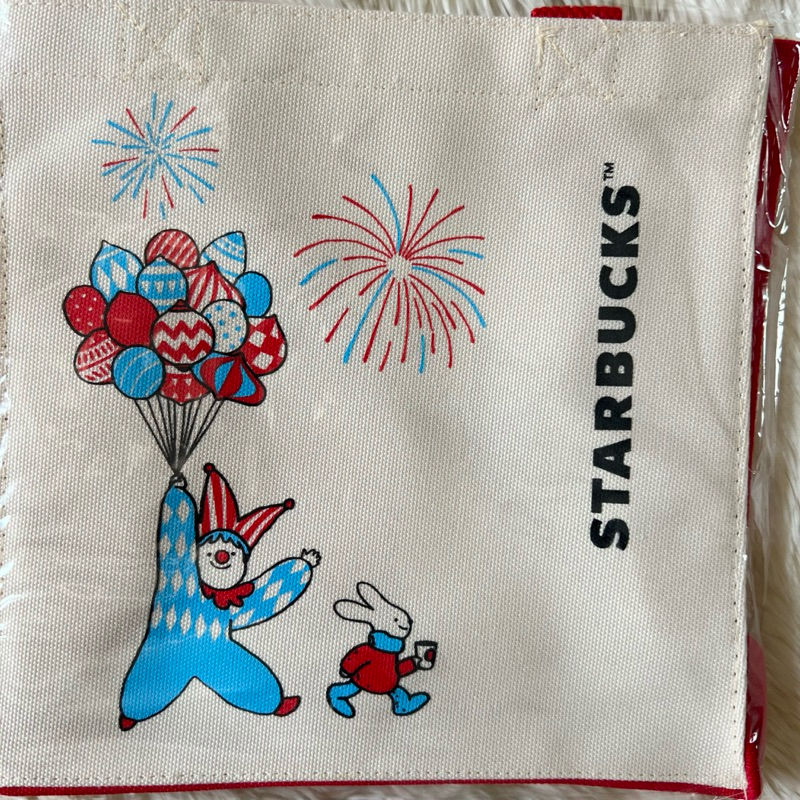 กระเป๋าผ้า starbucks MI-2025 Holiday Carnival
