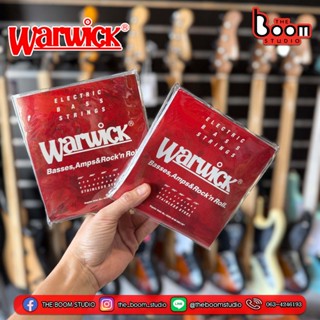 สายเบส Warwick รุ่น Red Label Stainless steel ชุด  4 สาย / 5…