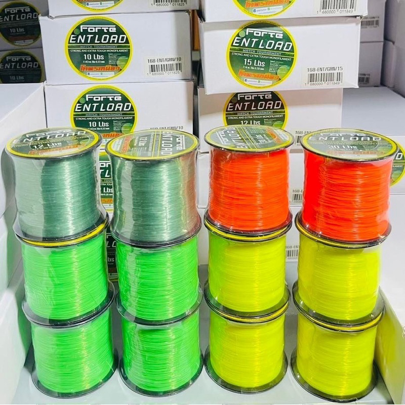 สายเอ็นโหลด ENT โมโน สีสะท้อนแสง ขนาด 1/8 สำหรับงาน หน้าดิน ทะเล - รูปที่ 2