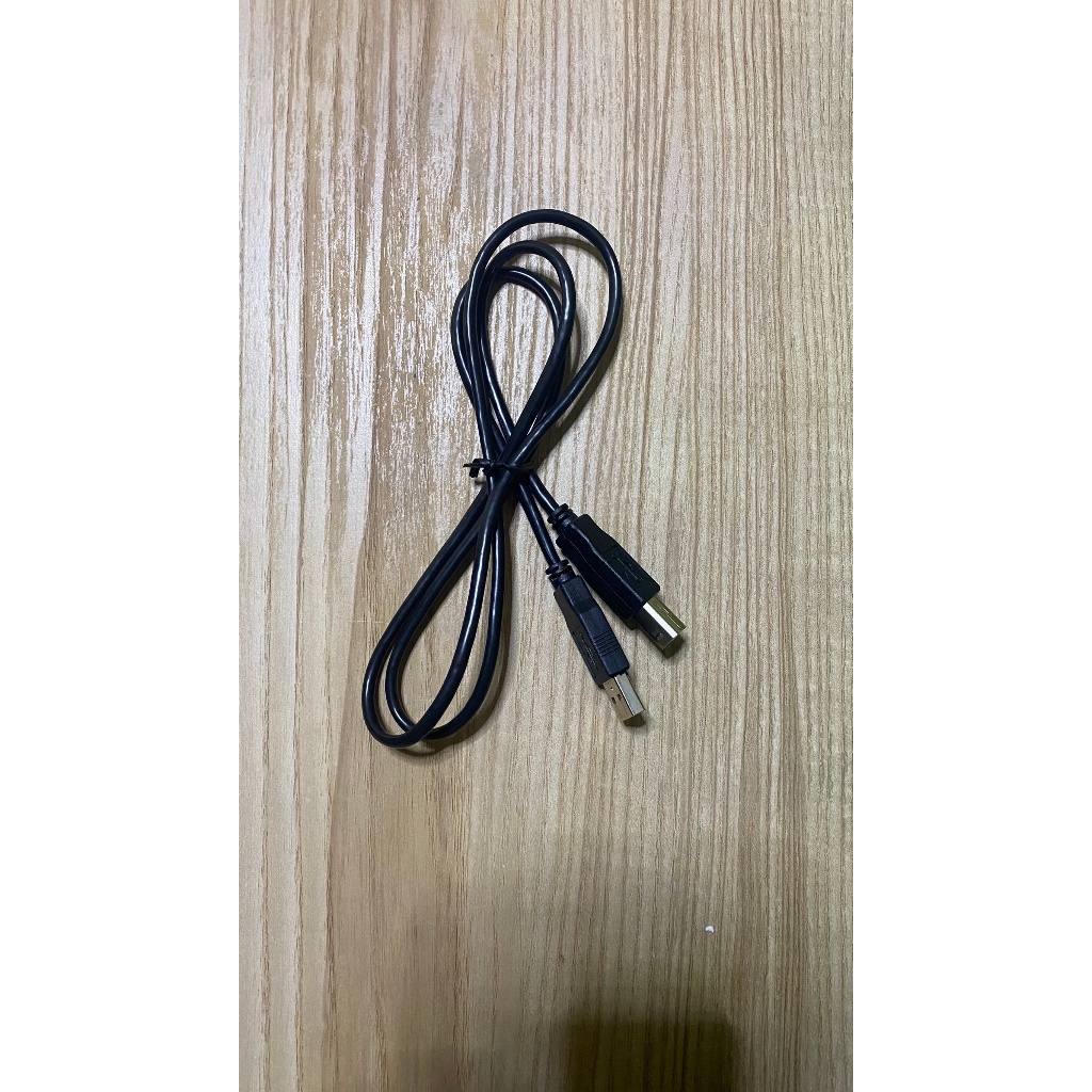 สายเครื่องปริ้น USB Printer 1 เมตร สี่เหลี่ยมพอร์ต AB ของแท้