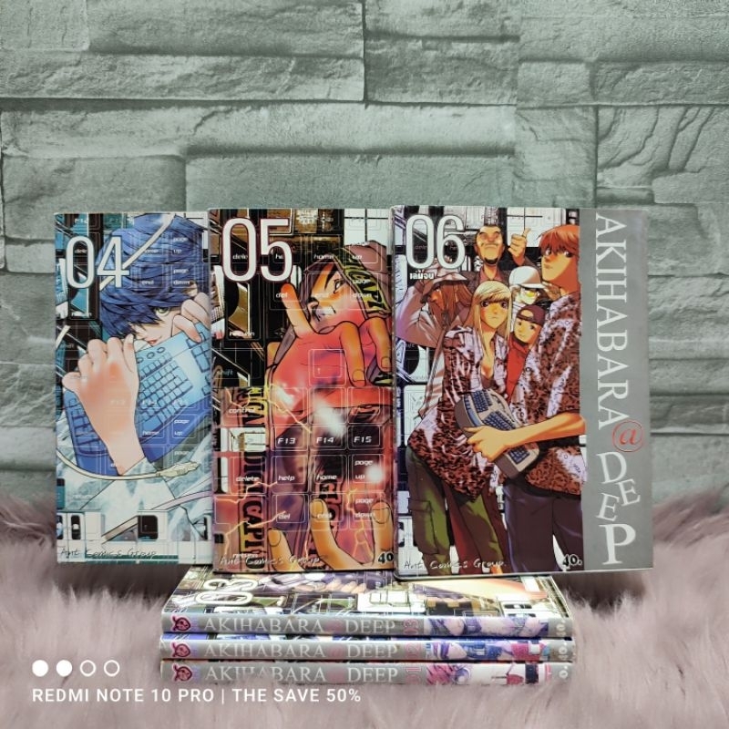 😃😍🤩🤩:หนังสือการ์ตูน:เรื่อง: AKIHABARA @DEEP 1-6เล่มจบ ชุด(Y9695)