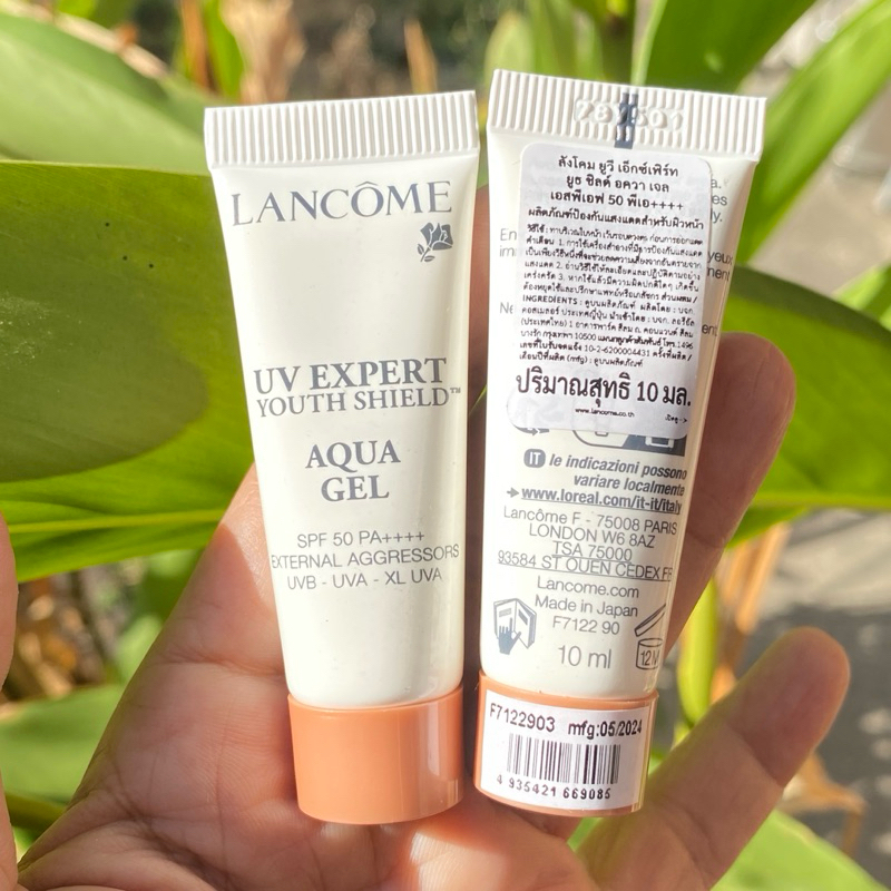 ป้ายไทยผลิต2024  หมดอายุ2029 ครีมกันแดดลัvโคม Uv Expert Aqua Gel Spf50 Pa++++ 10 มิล ขนาดทดลอง