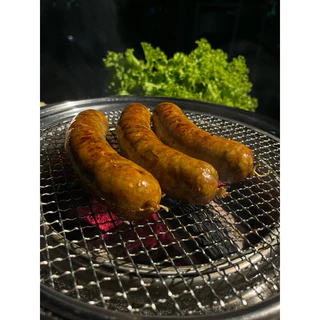 (1 แพค 350 กรัม)ไส้อั่วหมู มันน้อย หอมสมุนไพร จัดเต็มเครื่องแกง