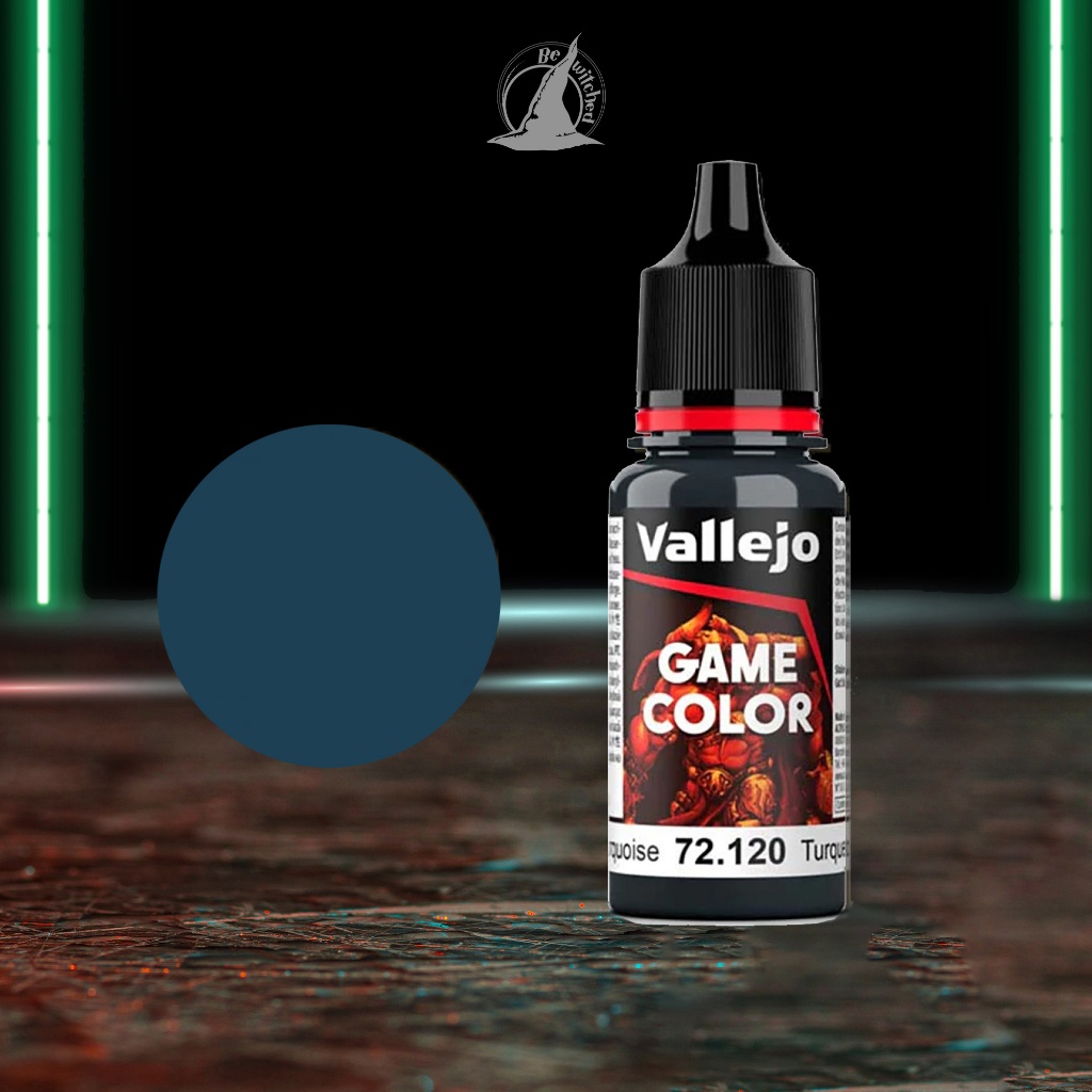 72120 Vallejo Game Color : Abyssal Turquoise Turquesa Abyssal
