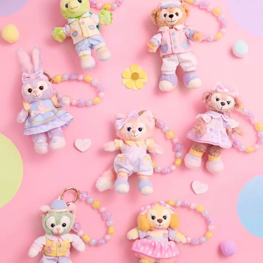 • พร้อมส่ง • พวงกุญแจ HONG KONG DisneyLand Duffy and Friend Go around (รวมคอลเลคชั่น Go around)