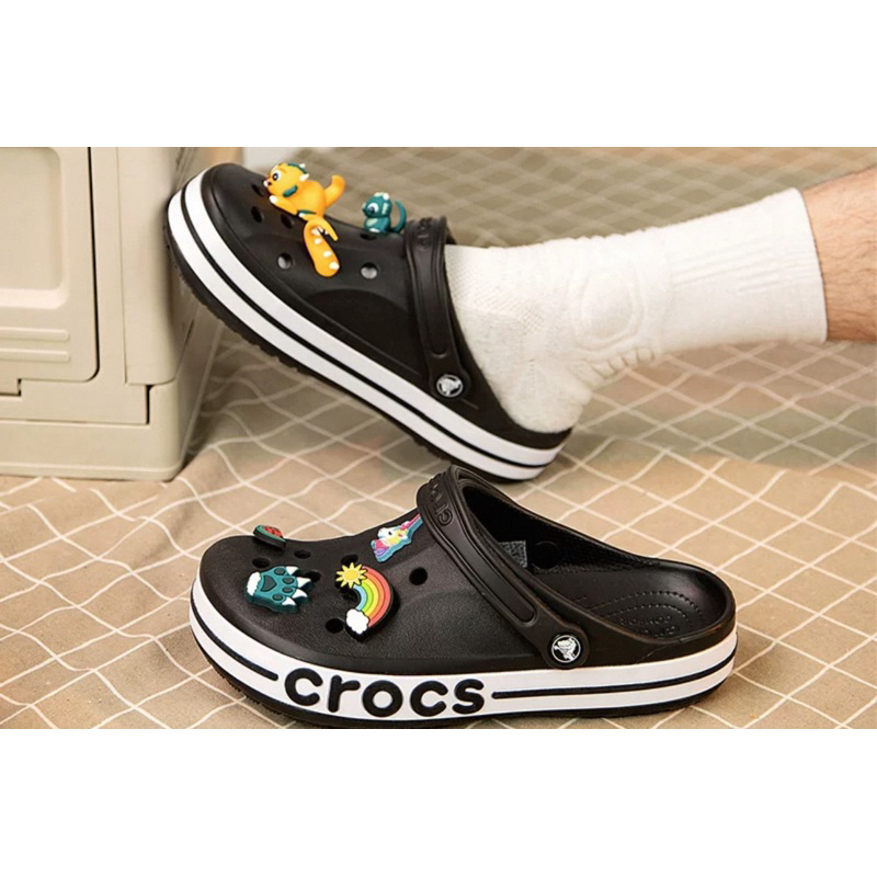 รองเท้าแตะลำลองแฟชั่น สไตล์ Crocs LiteRide Clog สุดฮิต น้ำหนักเบา ใส่สบาย พร้อมส่ง