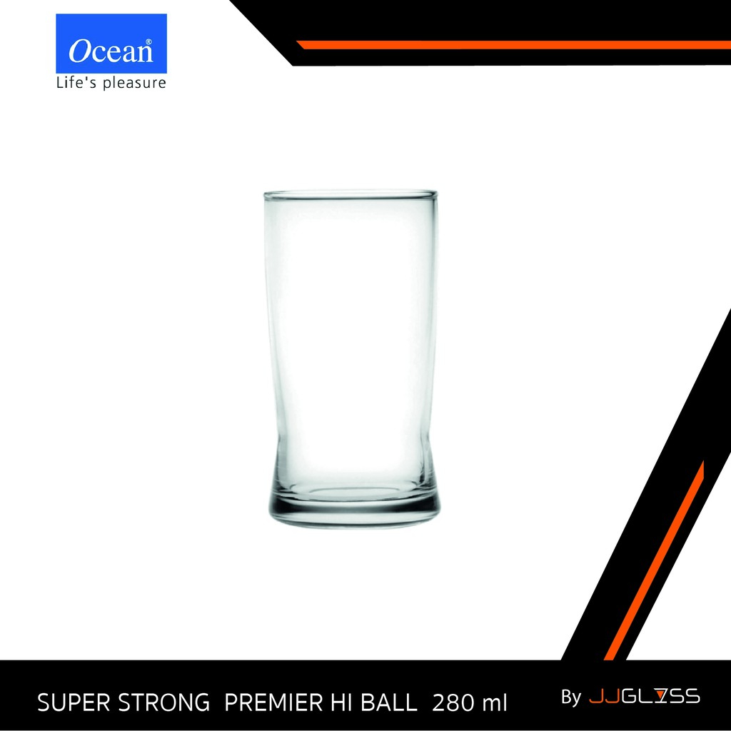 JJGLASS - (Ocean) S14410 Super Strong 10 oz. (280 ml.) แก้วน้ำ แก้วซูเปอร์สตรอง แก้วโอเชี่ยน เหมาะสำหรับใส่น้ำดื่ม
