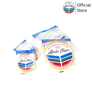 [ม้วน] เทปใส หลุยส์เทป Louis Tape เทปหลุยส์ หน้ากว้าง 3/4 นิ้ว, 1/2 นิ้ว, 1 นิ้ว