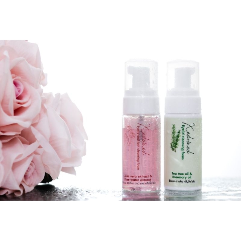 โฟมทำความสะอาดเปลือกตาและขนตา