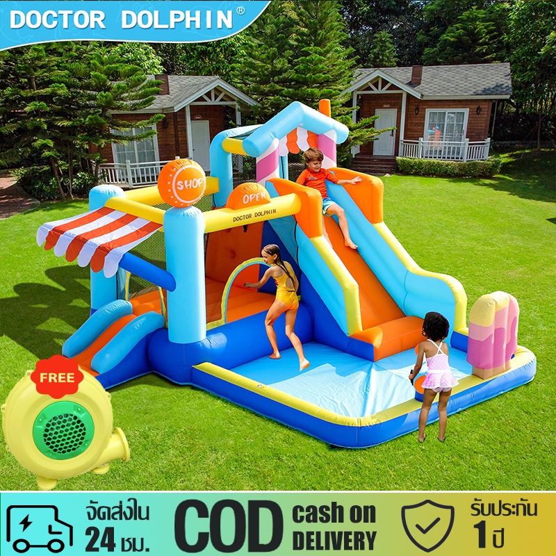 สไลเดอร์เป่าลม สระว่ายน้ำเป่าลม สระน้ำ บ้านลมเด็ก บ้านปราสาท Inflatable Bouncer Inflatable trampolines