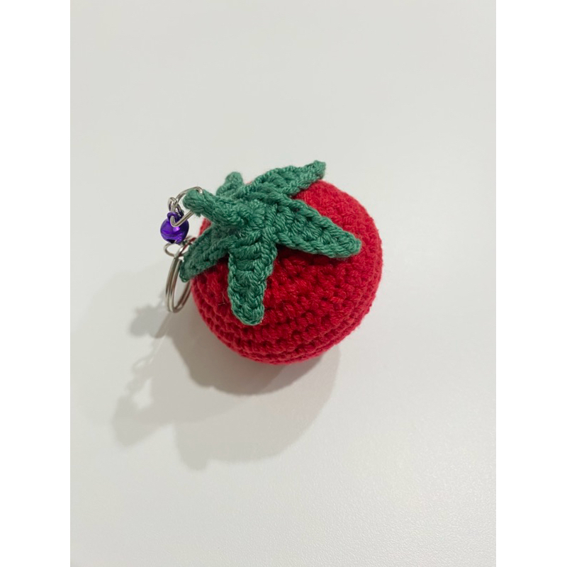 พวงกุญแจมะเขือเทศ🍅tomato keychain 🍅ปุ๊กปิ๊ก