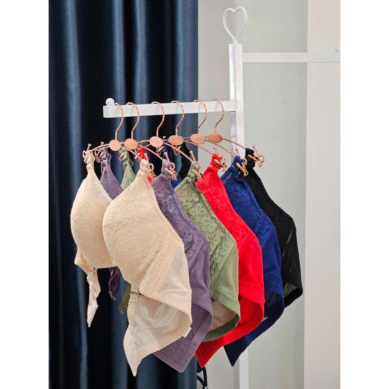 เสื้อในซีทรูไซส์ใหญ่ รุ่นชีทู 4 ตะขอ คัพ C ปลาย - D (S.36-50)
