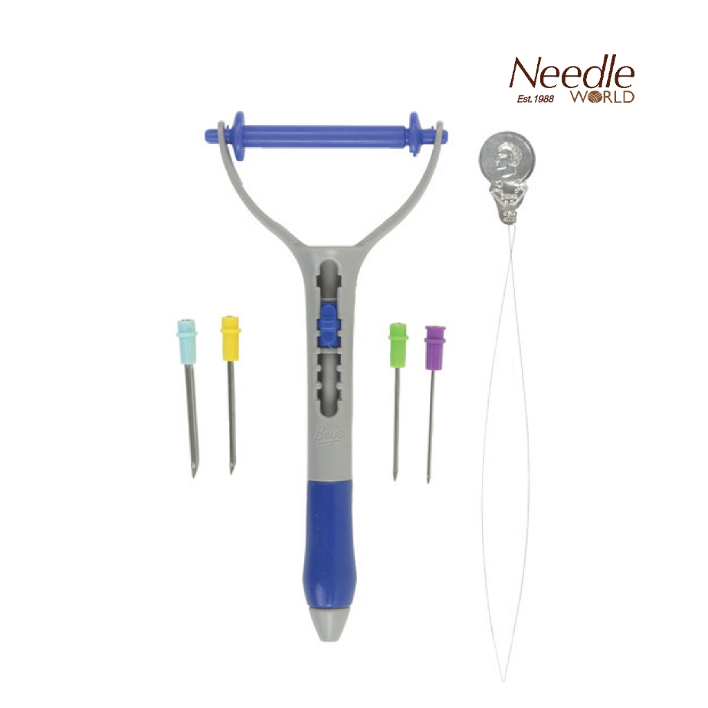 เข็ม Punch Needle ปรับระดับได้ |  Boye Adjustable Punch Needle Embroidery Tool ชุดอุปกรณ์ปักผ้า