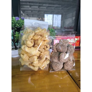 กระเพาะปลาแห้ง ชุดสุดคุ้ม ใบไม้+เห็ดหอม ราคา 215 บาท