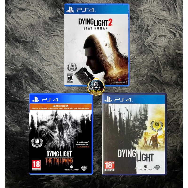 [PS4]Dying Light 1-2 / Dying Light Following[ZONE All/EN)มือ 2 พร้อมส่ง!!
