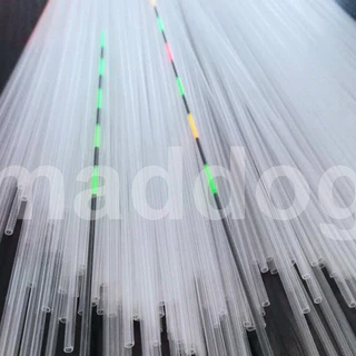 ท่อหางใส ทำทุ่นตกปลา ตกกุ้ง หางกระบอกใส มีขนาด 0.8,1.0,1.2,1.5 mm ราคาส่งเลือกขนาดได้