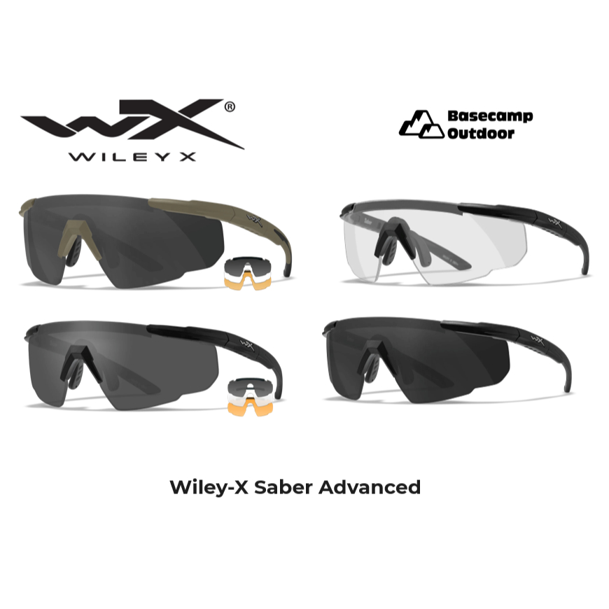 Wiley-X Saber Advanced  แว่นตา Tactical แว่นกันแดด