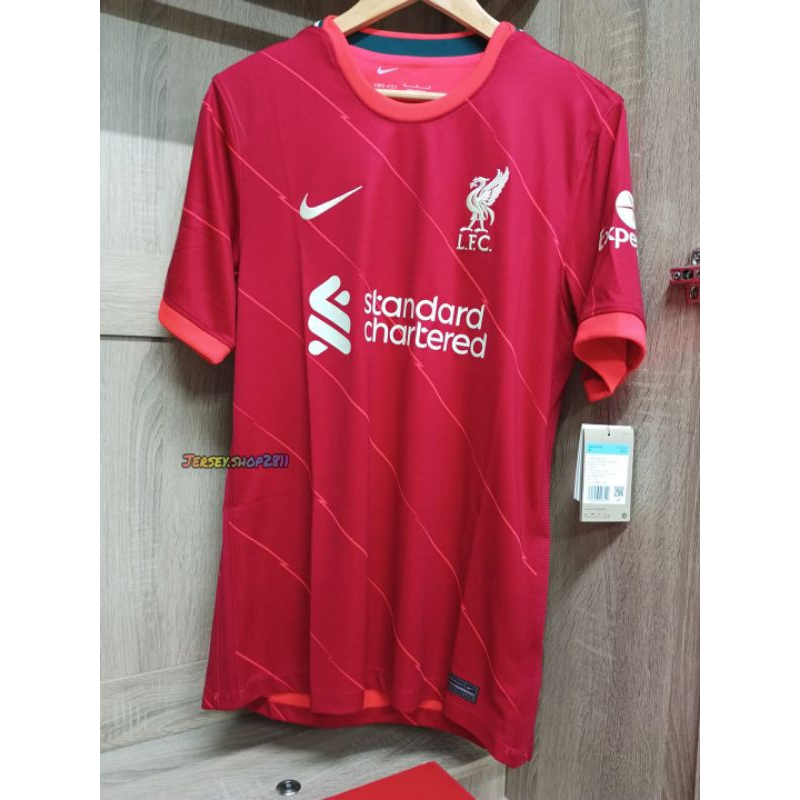 เสื้อฟุตบอลแท้ ทีมลิเวอร์พลู 🔴 ชุดเหย้า ปี 2021/22 เสื้อลิเวอร์พูล NIKE Liverpool