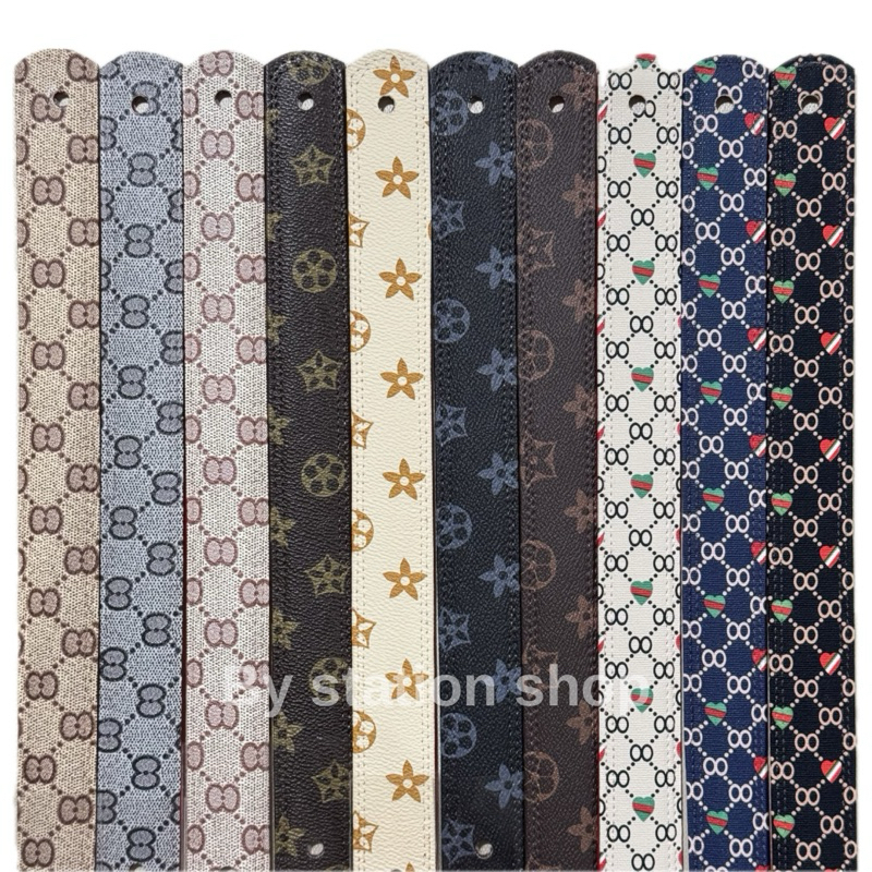 สายหิ้วลำโพง สายลำโพงบลูทูธ 📣ลายลัคชูรี่ กำมะหยี่สีแดง📻