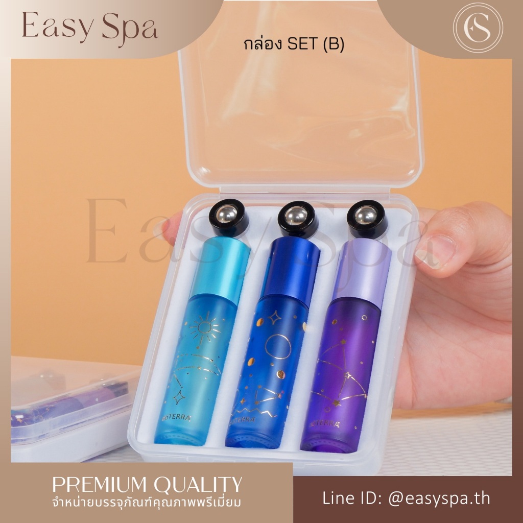 ใหม่ 2025! ขวดลูกกลิ้งรับทรัพย์ พิมพ์ลายทองพิเศษ เลือกได้หลายสี ขวดหนากรองแสง น้ำมันหอมระเหย หัวดรอปเปอร์ ขวดอโรม่า