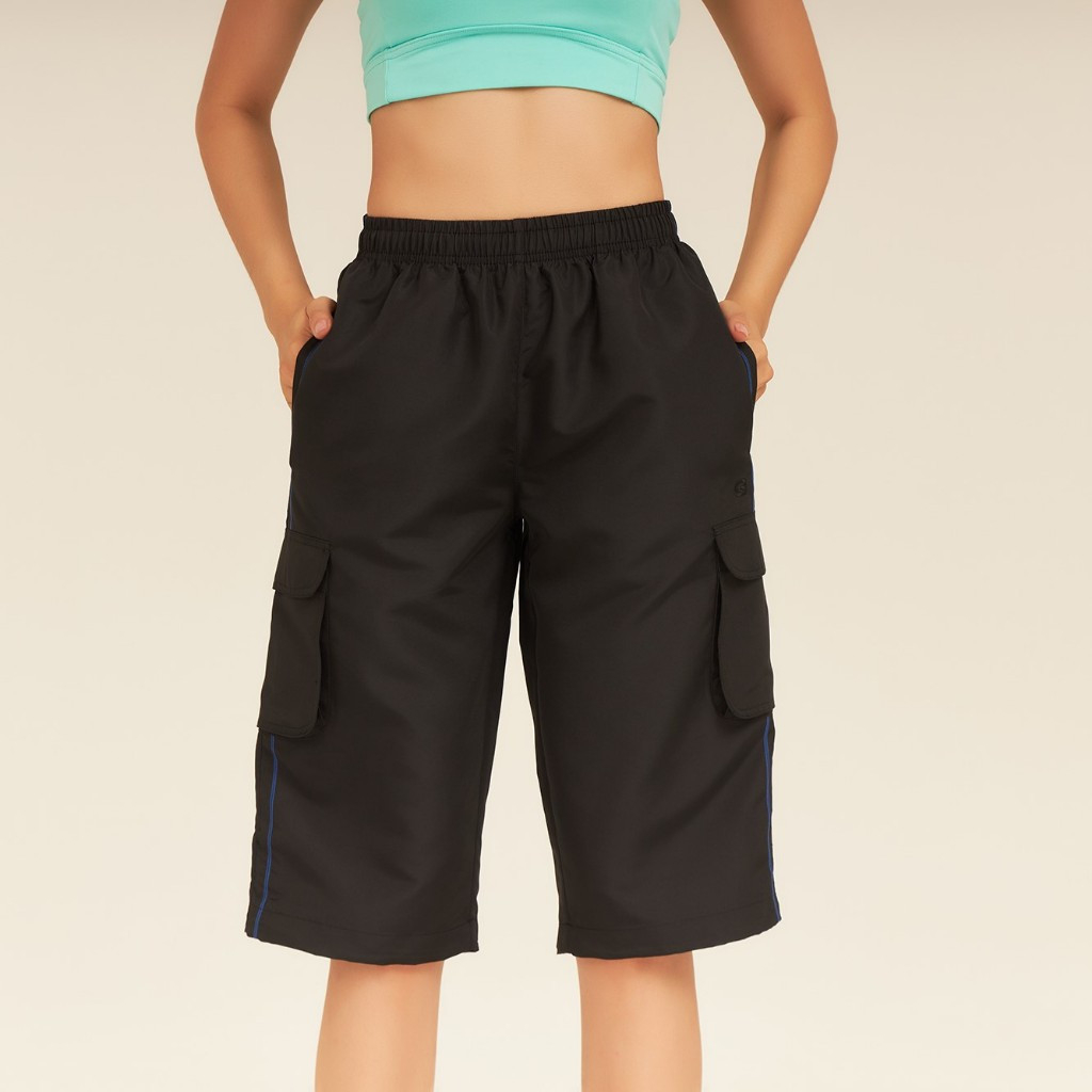 GAME SPORT Capris | G-UF1004 | กางเกงขา 4 ส่วน Unisex ดีไซน์สวย กระเป๋าด้านข้าง