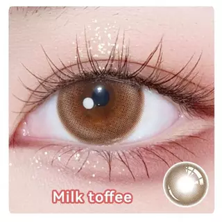 2คู่ลด ฿6!!3คู่ลด ฿11!!【-100°-600°】Midroo Natural เลนส์สวีท คอนแทคเลนส์สี Nano Brown ค่าสายตาสั้น 14.0mm-1คู่ รายเดือน
