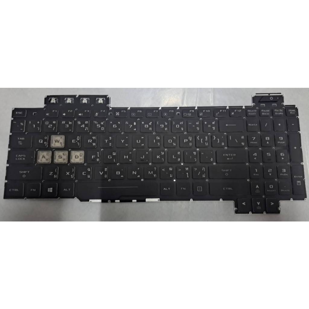 KEYBOARD ASUS ASUS TUF GAMING FX505 FX505DT FX505DD FX505D FX505G FX505DY FX80 FZ80G FX80G FX86 FX86S FX86F ไทย-อังกฤษ์