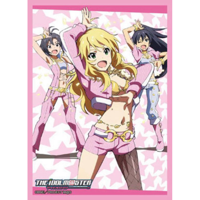 [Anime Bushiroad 0534] Sleeve Collection The Idolm@ster Ganaha Hibiki & Hoshii Miki & Kikuchi Makoto