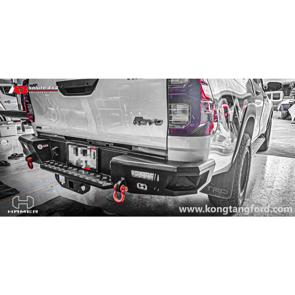 HAMER4x4 M-SERIES REAR BUMPER FOR FORD RANGER FOR FORD RANGER 2012-2015 / RANGER 2016-2021 REAR BUMP