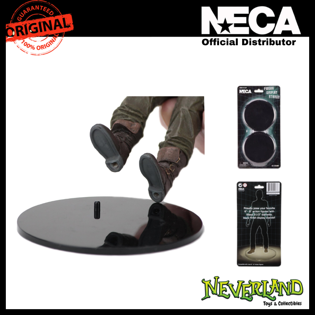 (NECA) Action Figure Display Stand Black 10 Pack
