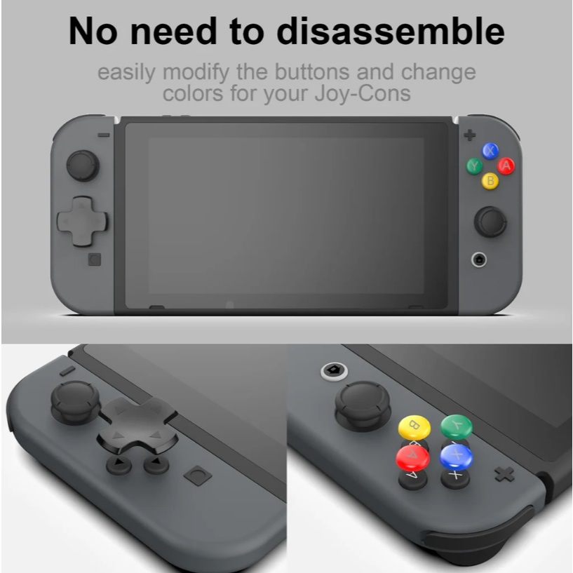 Skull & Co. D-Pad Button Cap Set for Nintendo Switch & OLED
