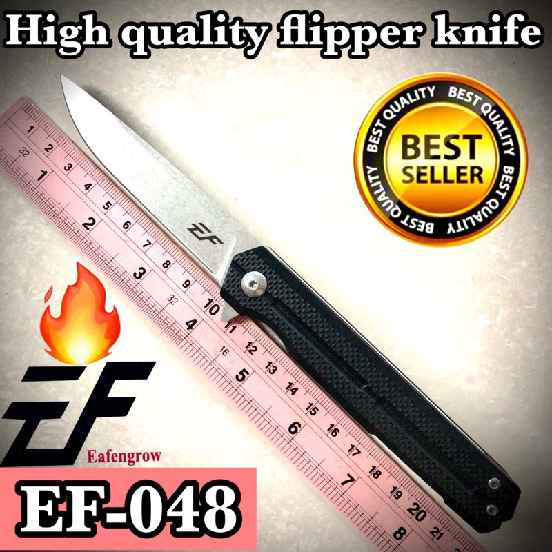High quality flipper knife Eafengrow EF-048 for collection and camping