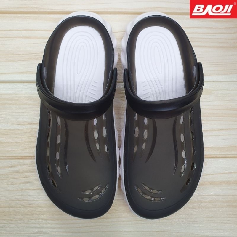 Baoji B041-812 รองเท้าหัวโตแบบสวมชาย บาโอจิ ไซส์ 40-45