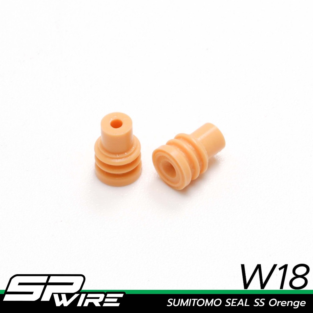 W18 #SUMITOMO SEAL SS Orenge-Spwire motorsportwiring  (ราคาต่อตัว)