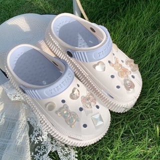 Luckkyshoes ใหม่มาก รองเท้าแตะหัวโตแฟชั่น งานสวยสไตล์ลูกคุณห…