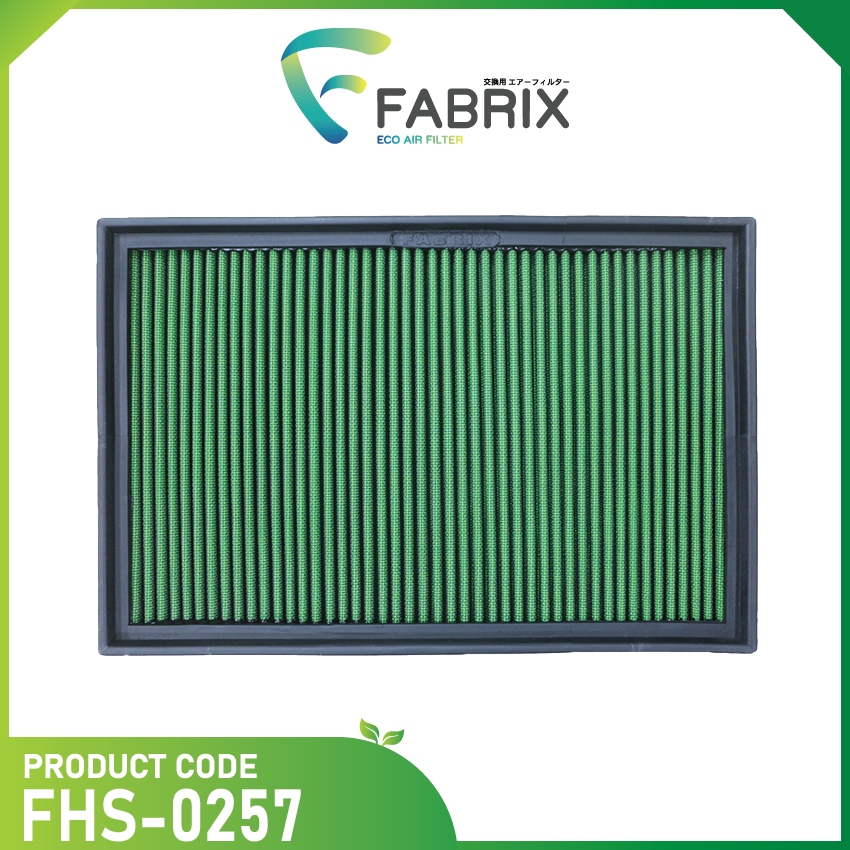 FABRIX ECO (G2) กรองอากาศรถยนต์ Audi Skoda Volkswagen (A3 Q3 RS3 TT TTS Superb CC EOS Golf Passat R3